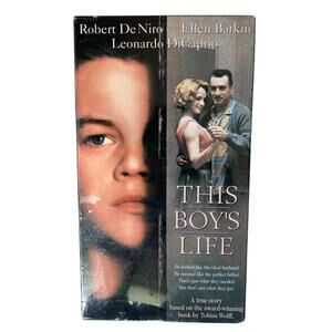This Boy's Life VHS Robert De Niro Leonardo DiCaprio 1993 Watermark NEW Sealed